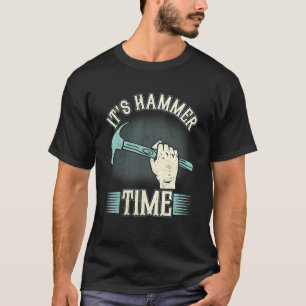 T-shirt Carpenter C'est marteau temps Woodman Professional