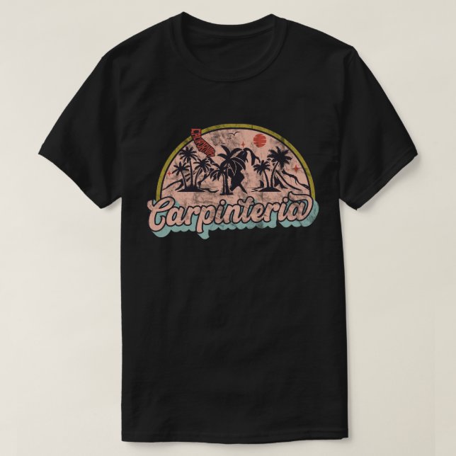 T-shirt Carpinteria, Californie (Design devant)