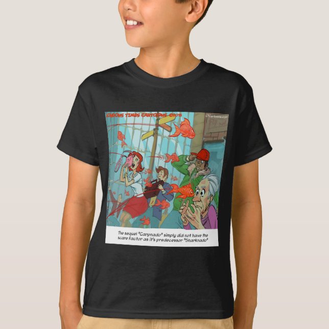 T-shirt Carpnado : Une Tempête De Poisson D'Or (Devant)