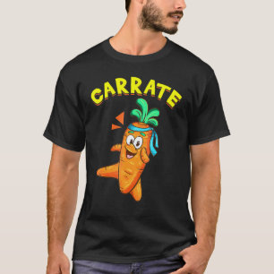 T-shirt Carrate Karaté Carotte Drôle Légume Légume P