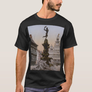 T-shirt Carré à Anvers, Belgique (vers 1900)