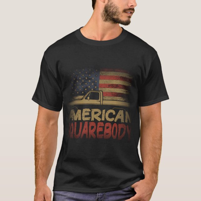 T-shirt Carré américain - American Squarebody Tr (Devant)