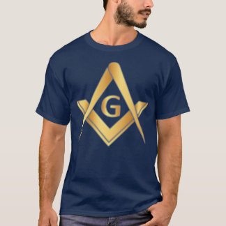 T-shirt Carré Compass Freemason cadeaux pour hommes Masoni