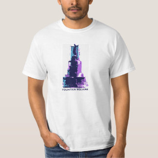 T-shirt Carré de fontaine à Cincinnati