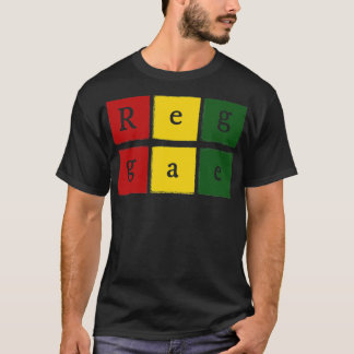 T-shirt Carré de reggae