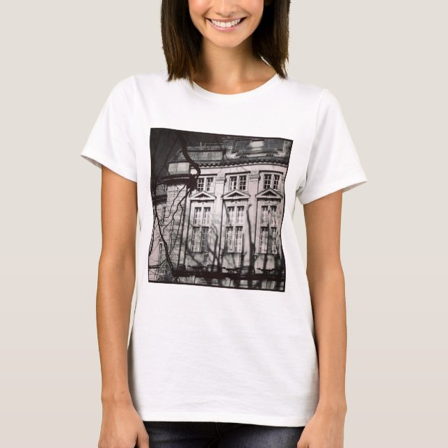 T-shirt Carré photo - Université (Devant)