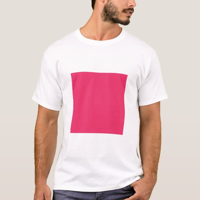 T-shirt Carré simple - Regal Red (Devant)
