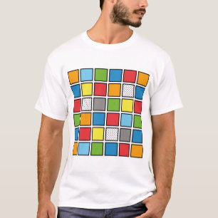 T-shirt Carré style bande dessinée