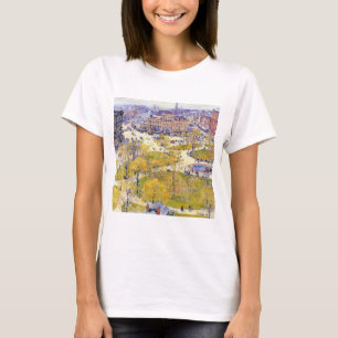 T-shirt Carré syndical au printemps par Frederick Childe H