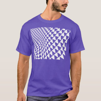 T-shirt carré triangles