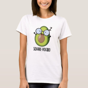 T-shirt Carré-vocado Funny Puns Avocado