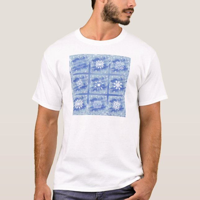T-shirt Carreaux givrés II (Devant)