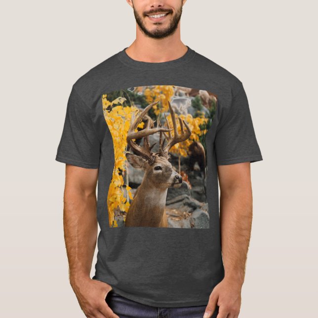 T-shirt Carrelage en céramique Trophy Deer (Devant)