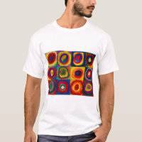 Carrés avec cercles, Abstraits, Wassily Kandinsky