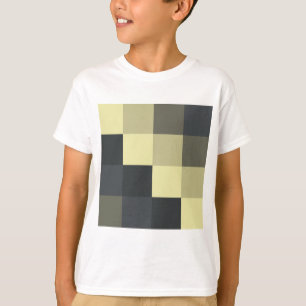 T-shirt Carrés couleur