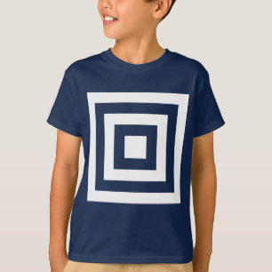 T-shirt Carrés en Carré