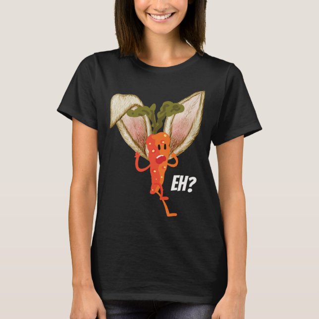 T-shirt Carrot Dissonant Bunny Carrot Easter (Devant)