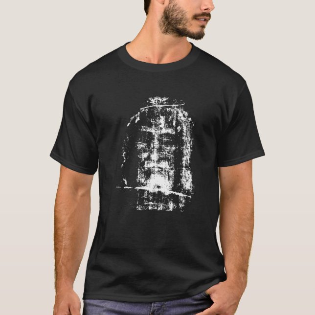 T-shirt Carrousel de Turin Face de Jésus T- (Devant)