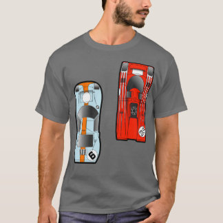 T-shirt Cars à fente