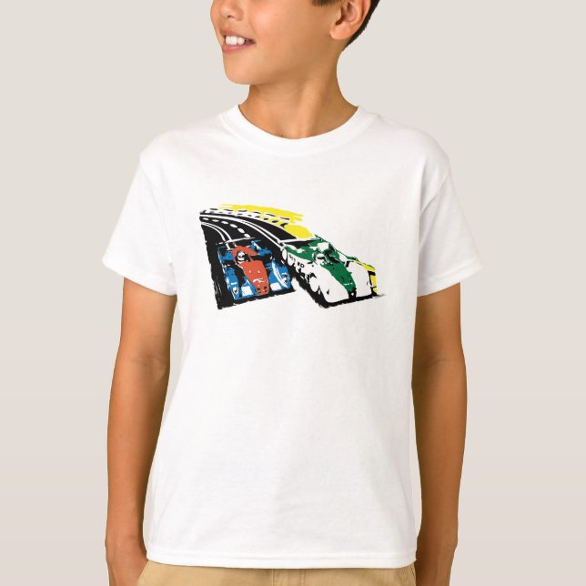 T-shirt Cars à fente (Devant)
