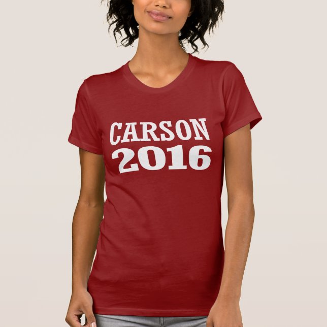 T-SHIRT CARSON 2016 (Devant)