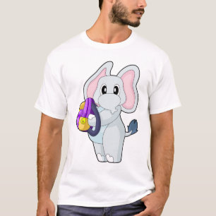 T-shirt Cartable Écolier Élève Éléphant