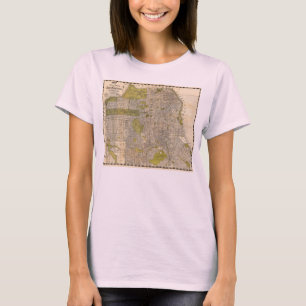 T-shirt Carte 1932 de Candrain de San Francisco la