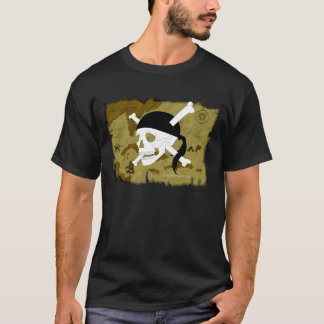 T-shirt Carte #1 de pirate
