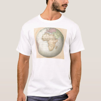 T-shirt Carte antique de l'Afrique