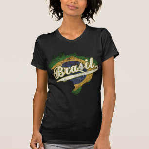 T-shirt Carte Brasil