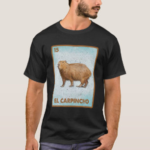 T-shirt Carte Capybara mexicaine El Carpincho