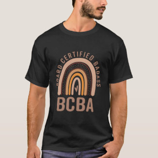T-shirt Carte Certifiée Badass Arc-en-ciel Bcba