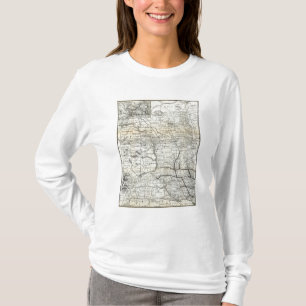 T-shirt Carte correcte du Dakota