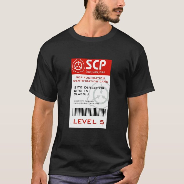 T-shirt Carte D'Administration De Classe A De La Fondation (Devant)