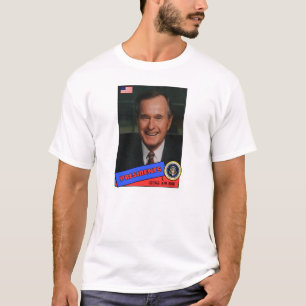 T-shirt Carte de baseball de George H.W. Bush