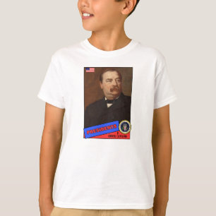 T-shirt Carte de baseball de Grover Cleveland