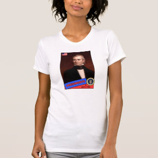 T-shirt Carte de baseball de James K. Polk