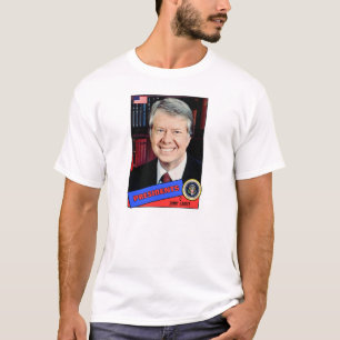T-shirt Carte de baseball de Jimmy Carter