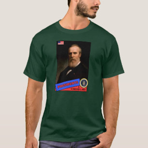 T-shirt Carte de baseball de Rutherford B. Hayes