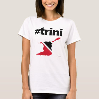 T-shirt carte de gâchis de #trini