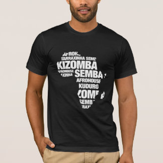 T-shirt Carte de la danse africaine