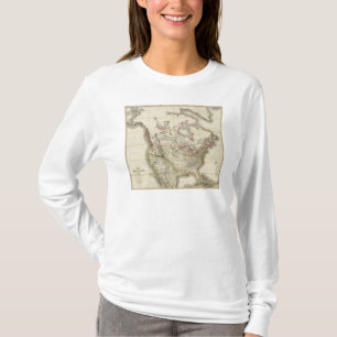 T-shirt Carte de l'Amérique du Nord 4