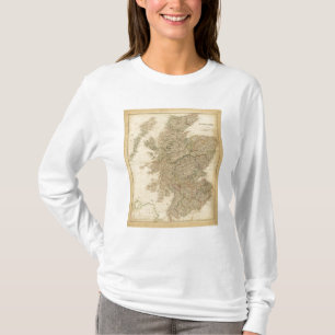 T-shirt Carte de l'Angleterre