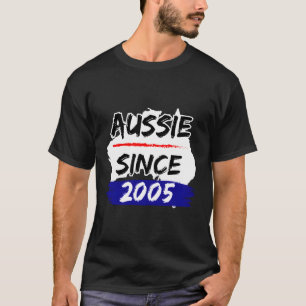 T-shirt Carte de l'Australie depuis 2005