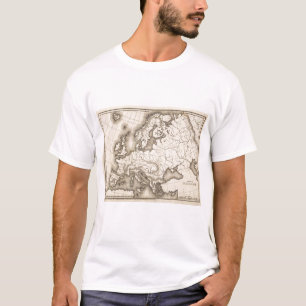 T-shirt Carte de l'Europe