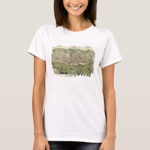 T-shirt Carte de Lisbonne, de "Civitates Orbis Terrarum"
