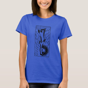 T-shirt Carte de tarot : As de Rods