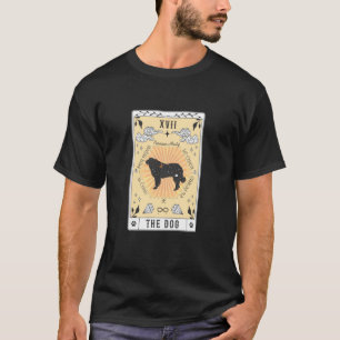 T-shirt Carte de Tarot Le Chien Mastiff Pyrénéen Céleste E
