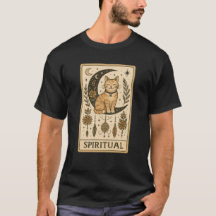 T-shirt Carte de tarot spirituel gothique The Moon Dreamca