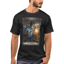 Carte de tarot squelette de soudure